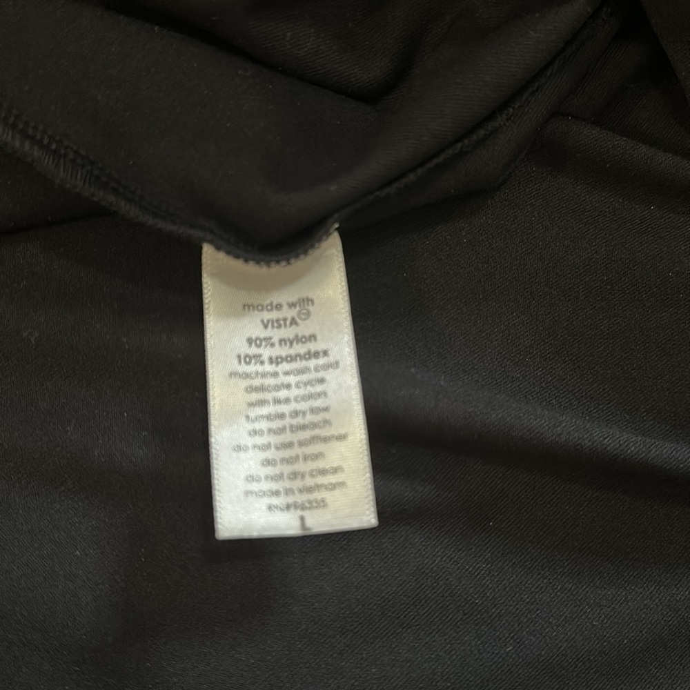 Susana Monaco Fitted Jersey Turtleneck Maxi Middi Slit Dress L - Picture 6 of 7
